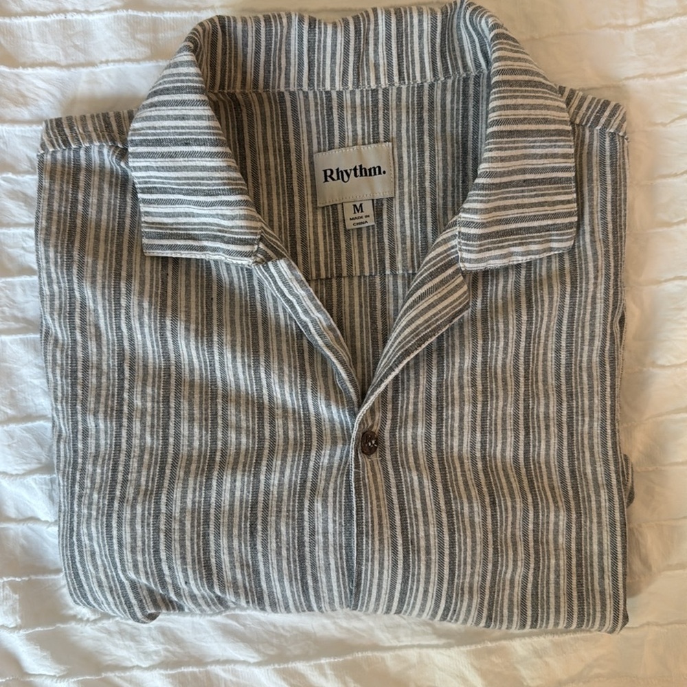 Rhythm Camp Collar Short Sleeve Shirt